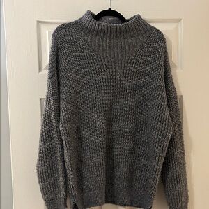 Apt. 9 Charcoal and Silver Knit Sweater
